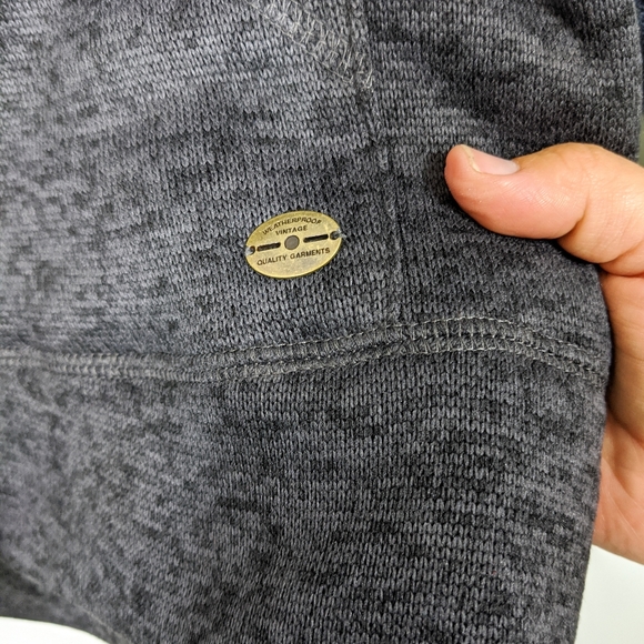 Weatherproof Blue Faux Fur Lined Zip Hoodie - Picture 6 of 8